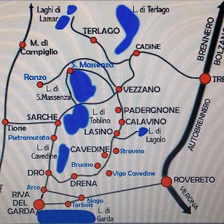 Appartamento Masi Lasino Buitenkant foto
